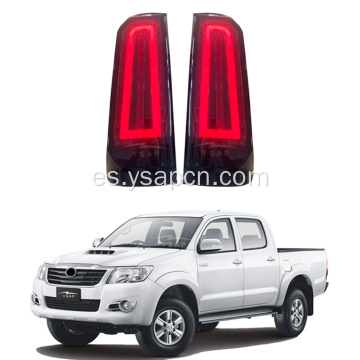 Lámpara trasera LED rojo/humo para 2012 Hilux Vigo